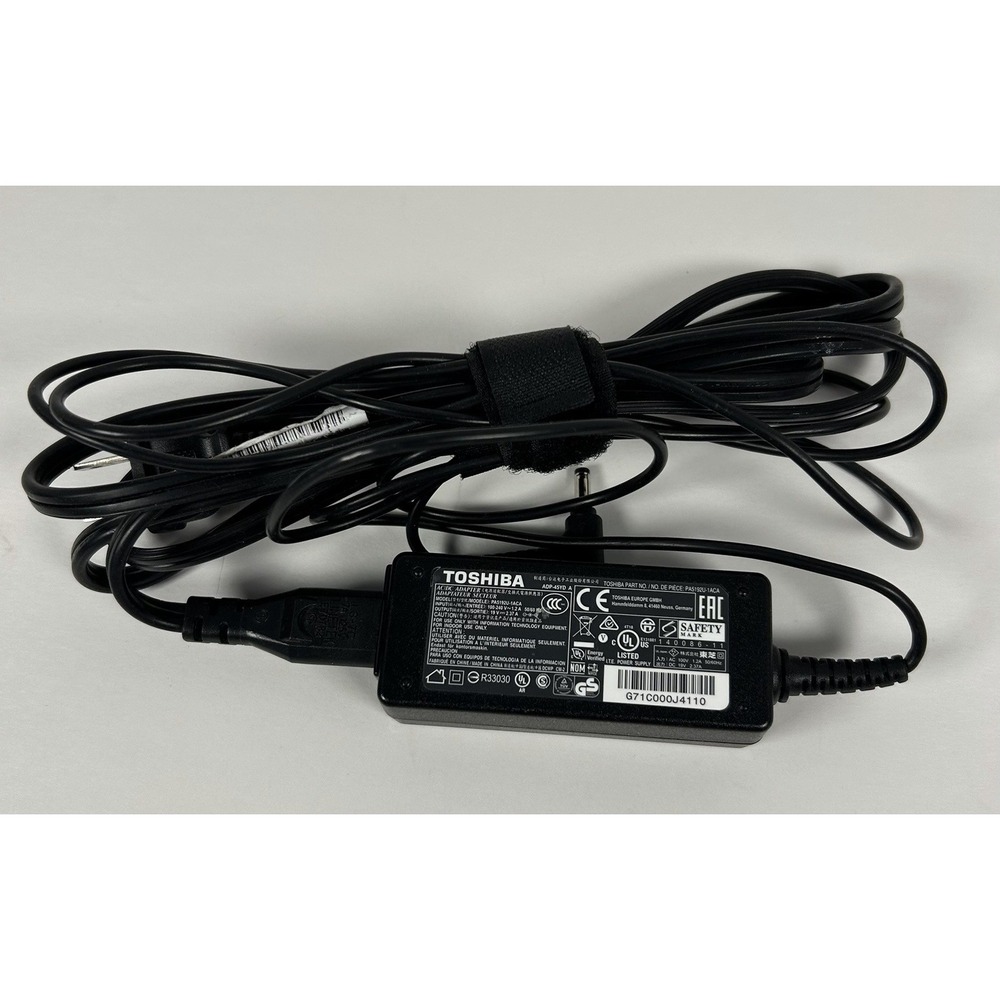 Genuine Toshiba AC Power Adapter PA5192U-1ACA 19V Thrive 10" tablet